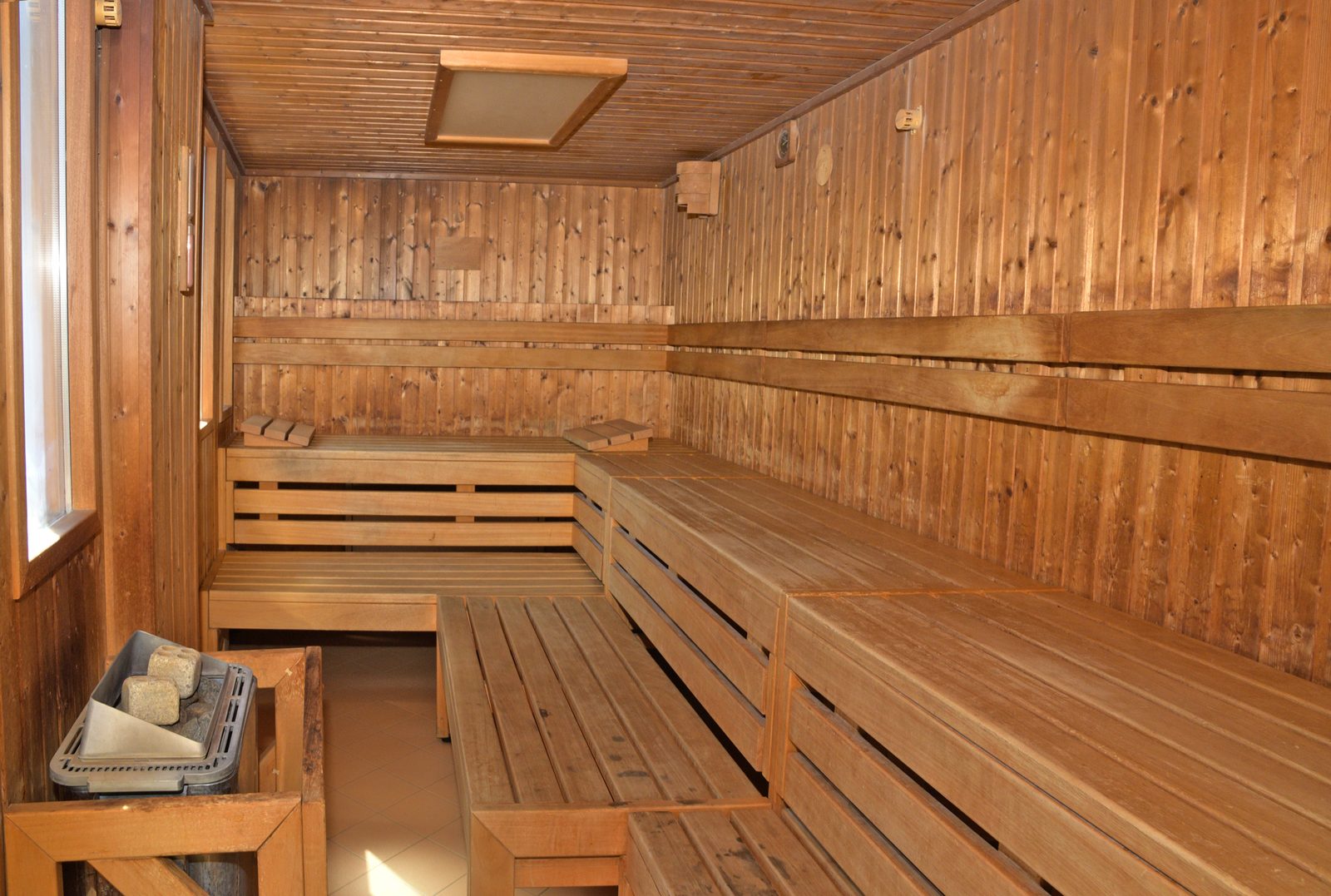 Sauna im Therapiezentrum